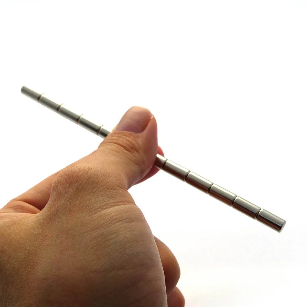 Высококачественный сильный Неодимовый стержень N48 D4 * 10 мм магнит для диаметрового магнитного