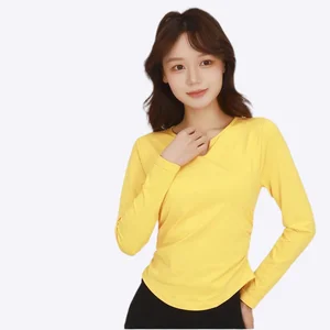 Tops Soft Custom Manufacturer Full Cup Sportswear Customized Sublimated No Underwire Athletic Streetwear T-Shirt