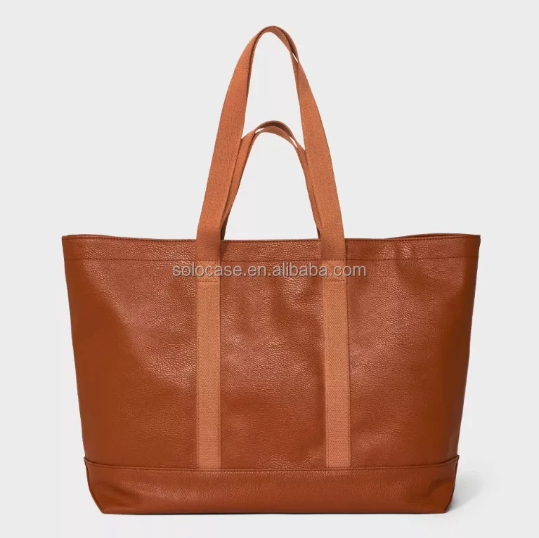 PU Leather Tote Bag