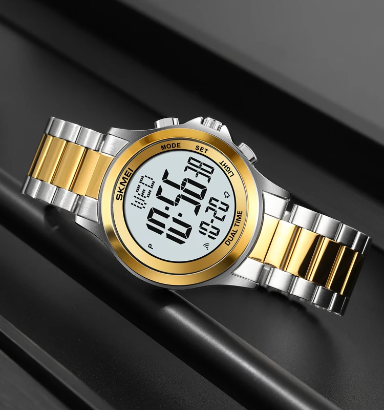 Wholesale Skmei 2271 Dual Time Fashion Watch Men's Stainless Steel
