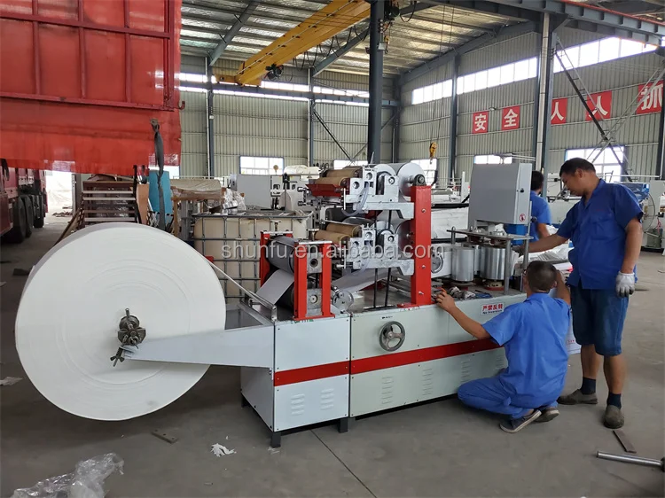 Hot Selling Hand Towel Tissue Paper Napkin Making Machine Napkin Folding Machine
