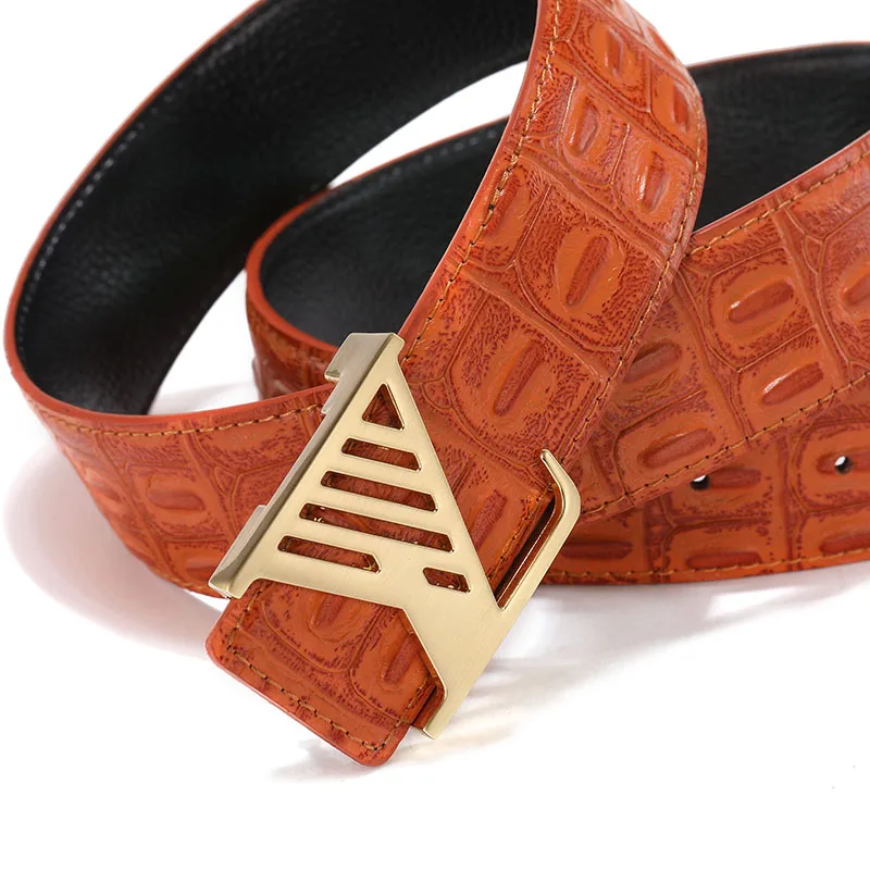 2023 Wholesale Luxury Designed Brands Customized Belt Advanced Leather