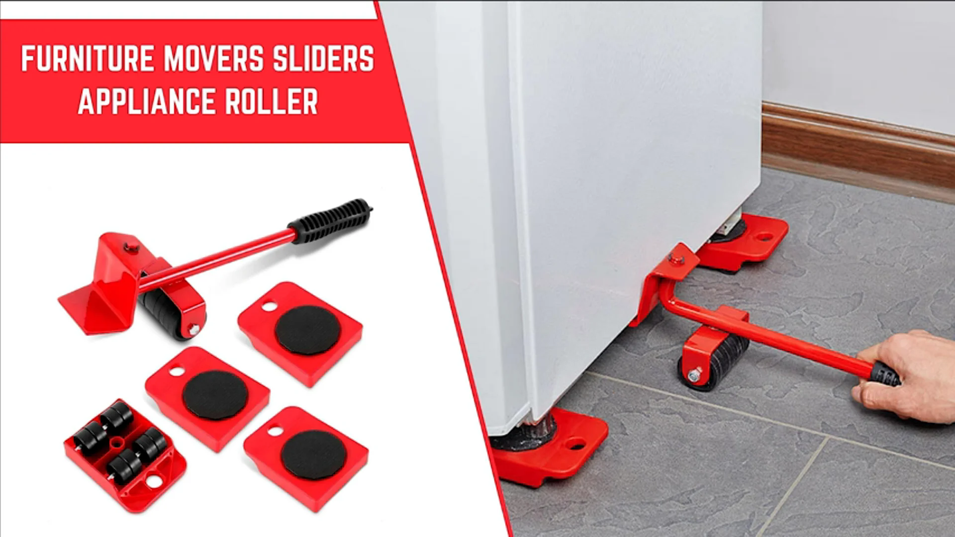 Hot Sell Heavy Furniture Lifting Moving Tool Set Furniture Mover With 4