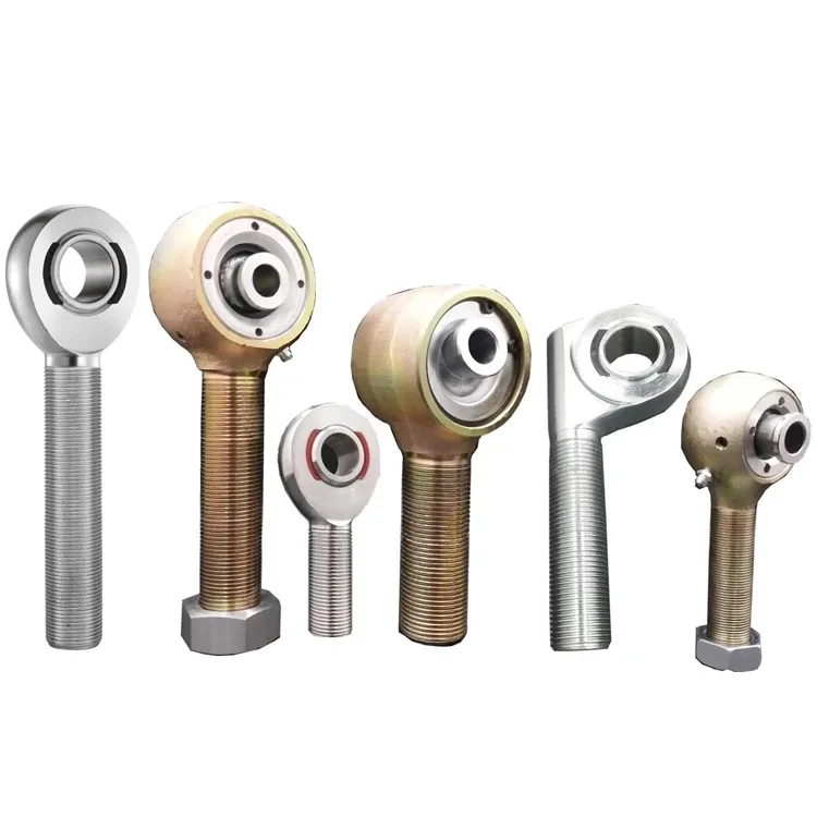 Male Ball Flex Johnny Joint Thread Rod End Metric Knuckle Spherical Plain Shaft Bearing 2-5/8 9/16 1 1/4-12 Bore Johnny Joint