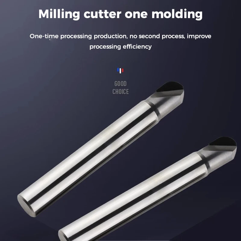 MDBT PCD Diamond Milling Cutter for Ceramic Copper Aluminum Acrylic High-gloss Cutting Tools Carbon Fiber Silicon