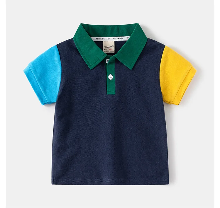 2024 Newest Children T-shirt Summer Short Sleeve 100%cotton Casual Baby ...