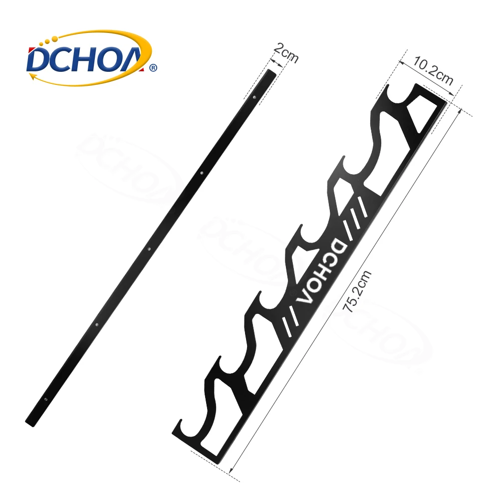 Dchoa Alloy Steel Wall Mount Craft Vinyl Rack Storage Auto Skins Vinyl