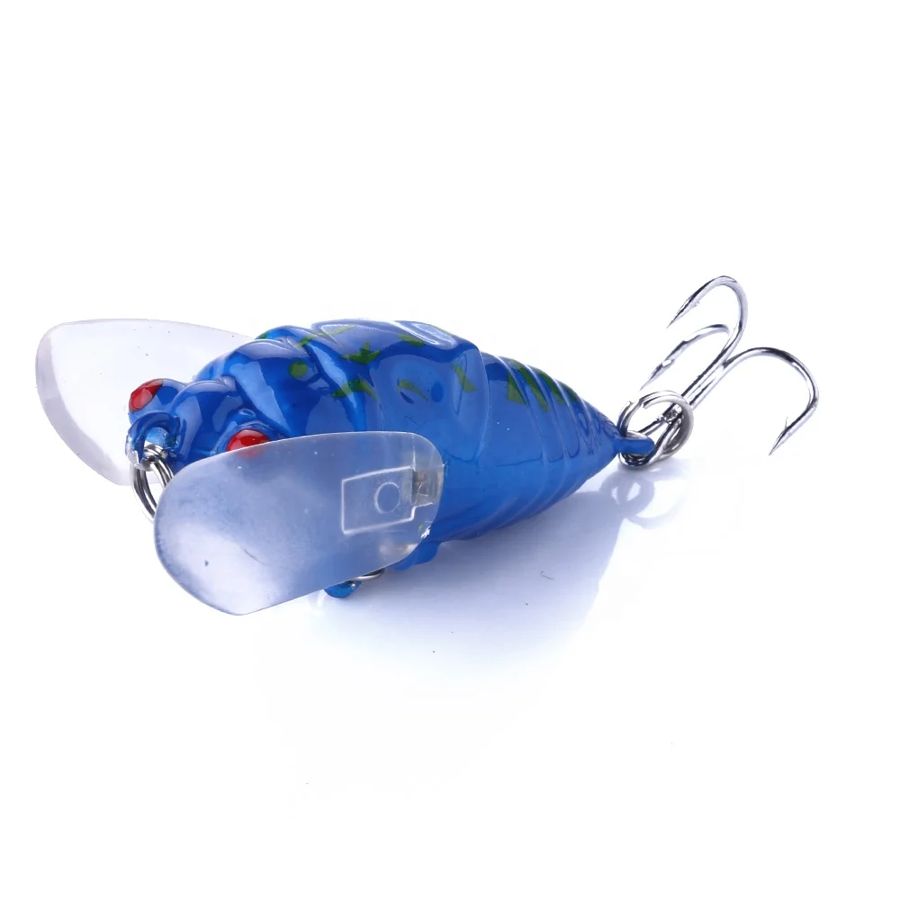 cicada fishing lure blanks 1Pcs Lure, Lifelike 3D Holographic Eyes Freshwater Bait Rattle for Aggressive Bass Suitable for Fishing Enthusiasts : Sports & Outdoors Create realistic cicada lures with our 45mm topwater lure blanks Shelt's Quality Cicada Topwater Blanks