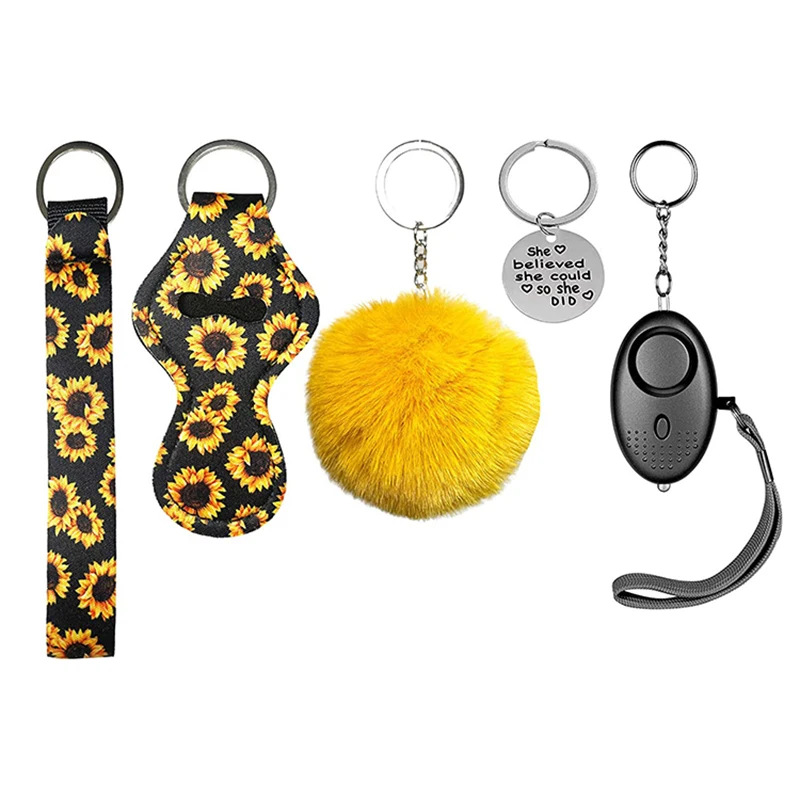 Wholesale Alarm Wristlet Keychain Self Defence Accessories Safety