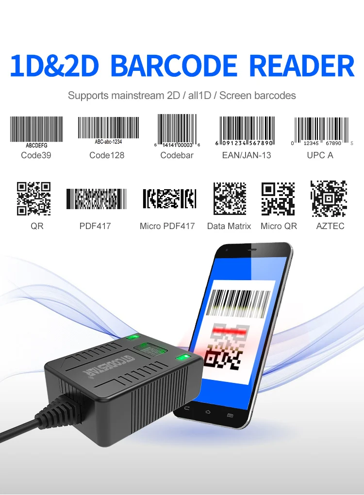 Xincode Multifunction Wired Barcodes Scanning Scanner Module Auto Scan ...