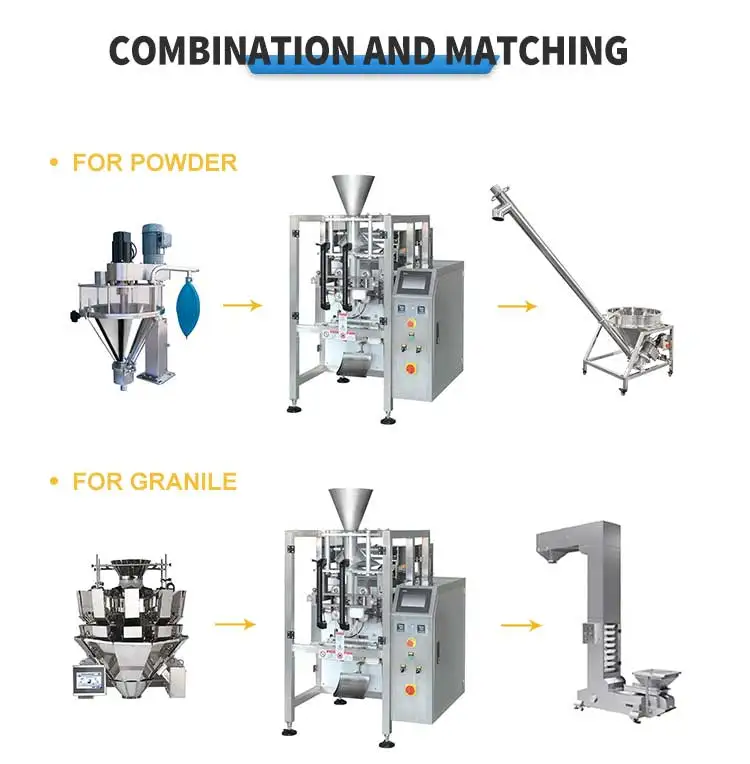 Maquina Envasadora Multifuncion De Forma Llenado Y Sellado Para Pellets ...