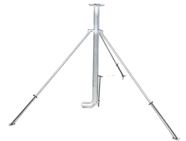 Galvanized Iron Pipe 360 Degree Rotating Rain Gun Sprinkler Tripod Stand Agricultural Irrigation Garden Farmland