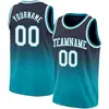 Navy  Teal - White
