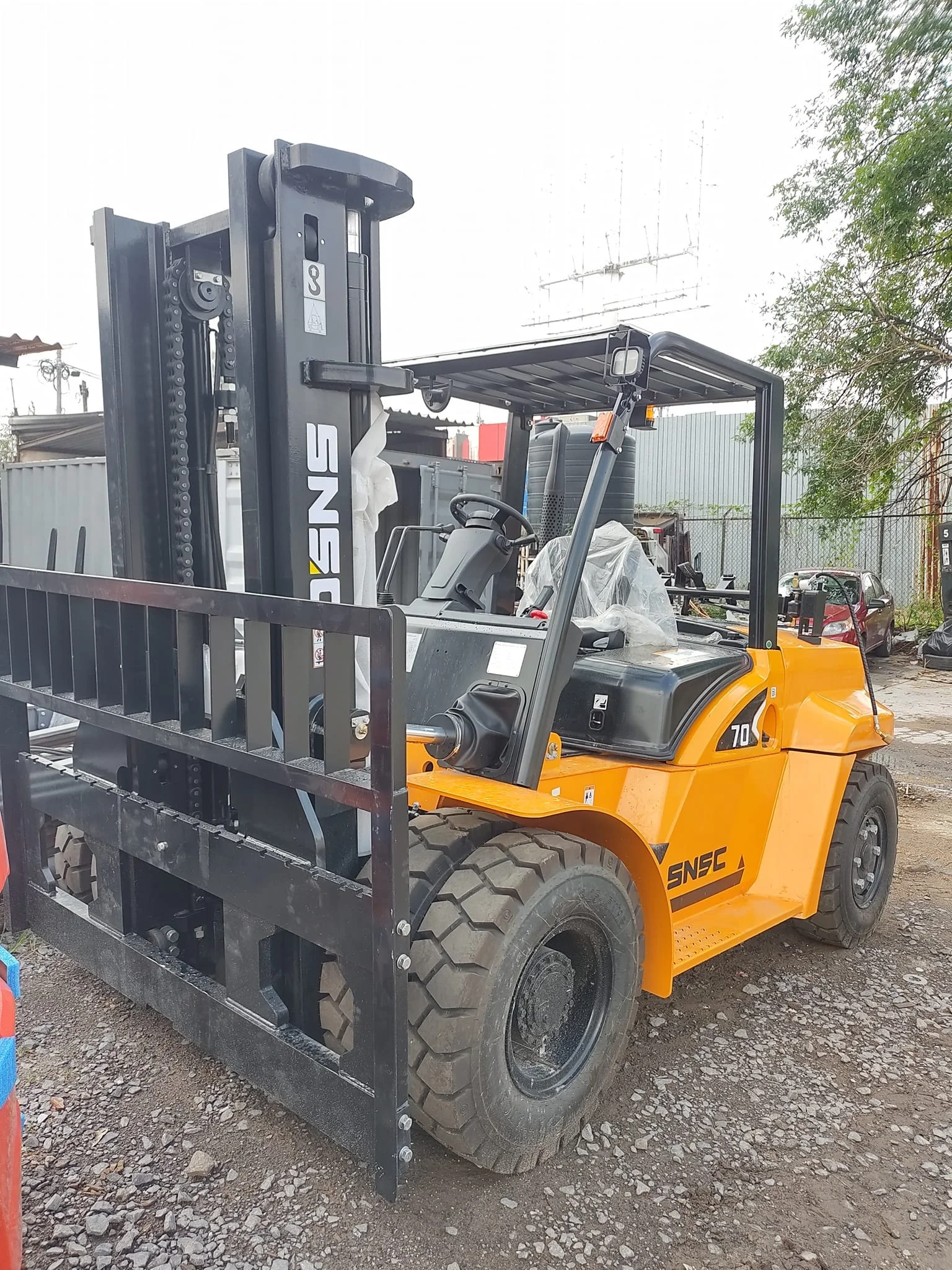 Carretilla Elevadora Gasolina GLP Forklift 4 Ton Petrol Gas Forklift