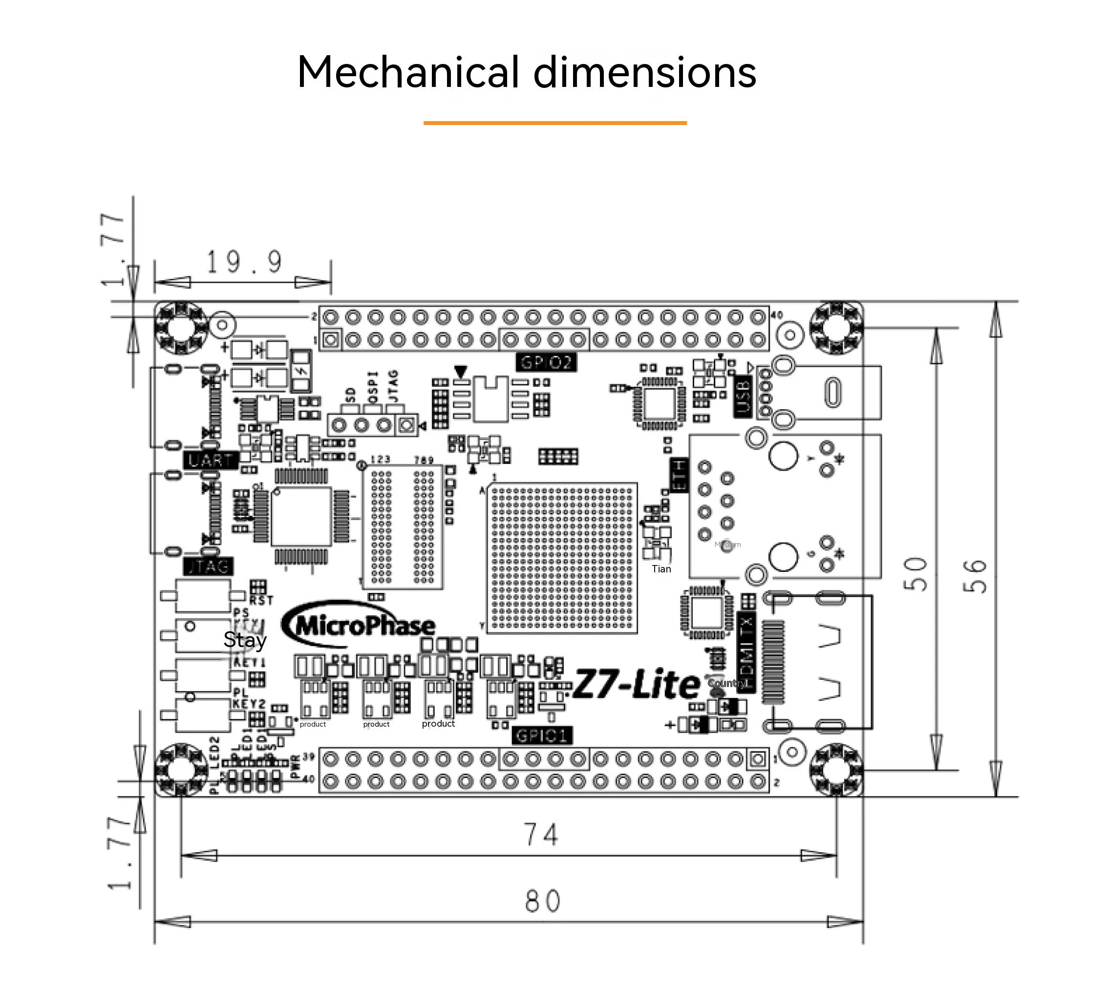 Xilinx Zynq 7000 7020 7010 Z7 Lite Fpga Development Board Zynq Core