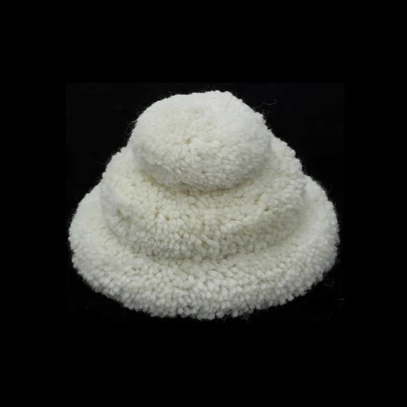 New Arrivals Double Sided Wool Polishing Pad Hongjie Wool Polishing Pad