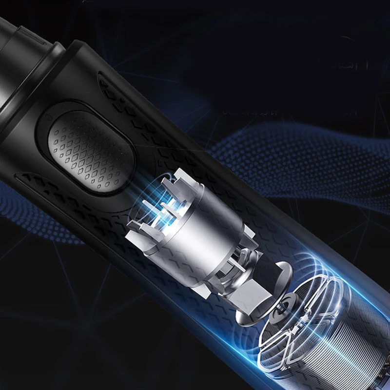Portable Mini Electric Nose Hair Trimmer Rechargeable Household Use Plastic Device with Low Noise for Car Garage Application details
