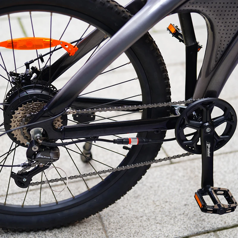 Genuine Urban Hybrid Electric Bicycle: Electrica Off-road E Bike for Adults, City and Mountain Riding - Image 5