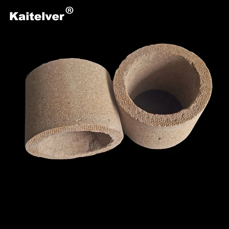 Cylindrical Open/blind Type Insulating/exothermic Riser Sleeves for Aluminum Casting Industry