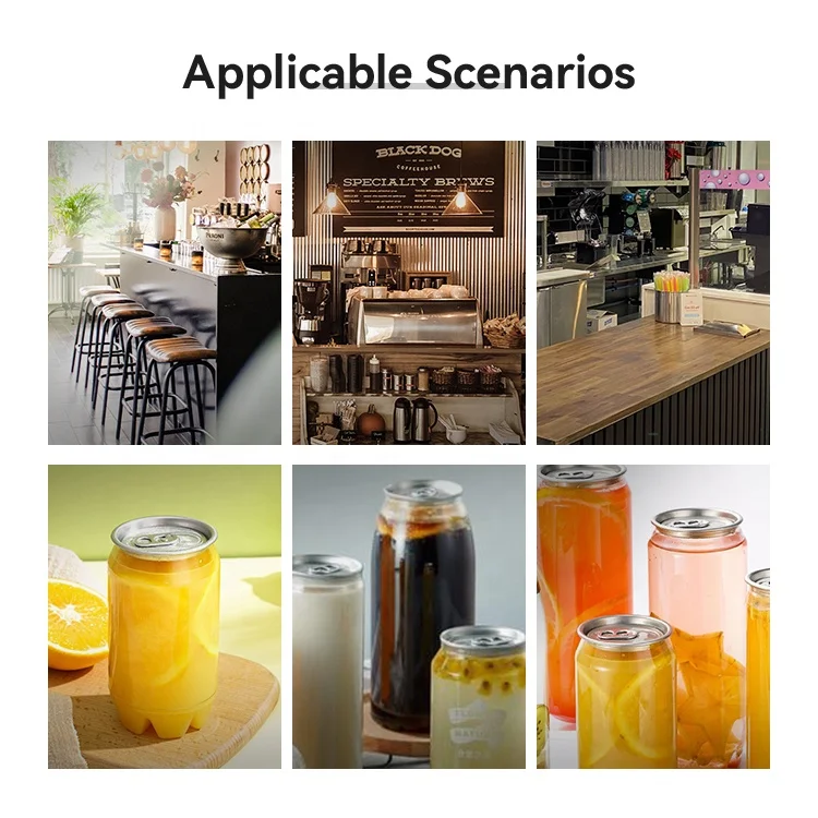 FEST CE Non Rotary Beer Can Seamer Machine Seaming Aluminum Cans Beer Pet Bottle Sealing Small Canning Machine Milktea Equipment - Image 5