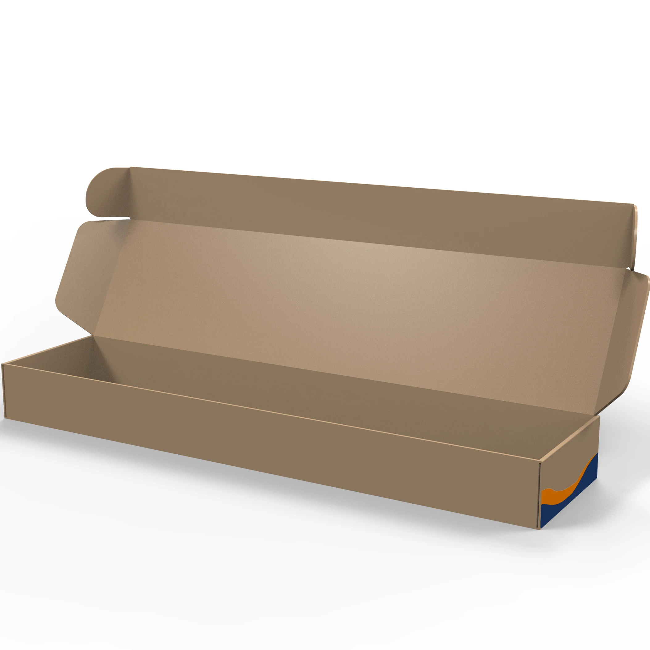 Long Size Corrugated Tuck Top Paper Packing Box For Furniture Packing