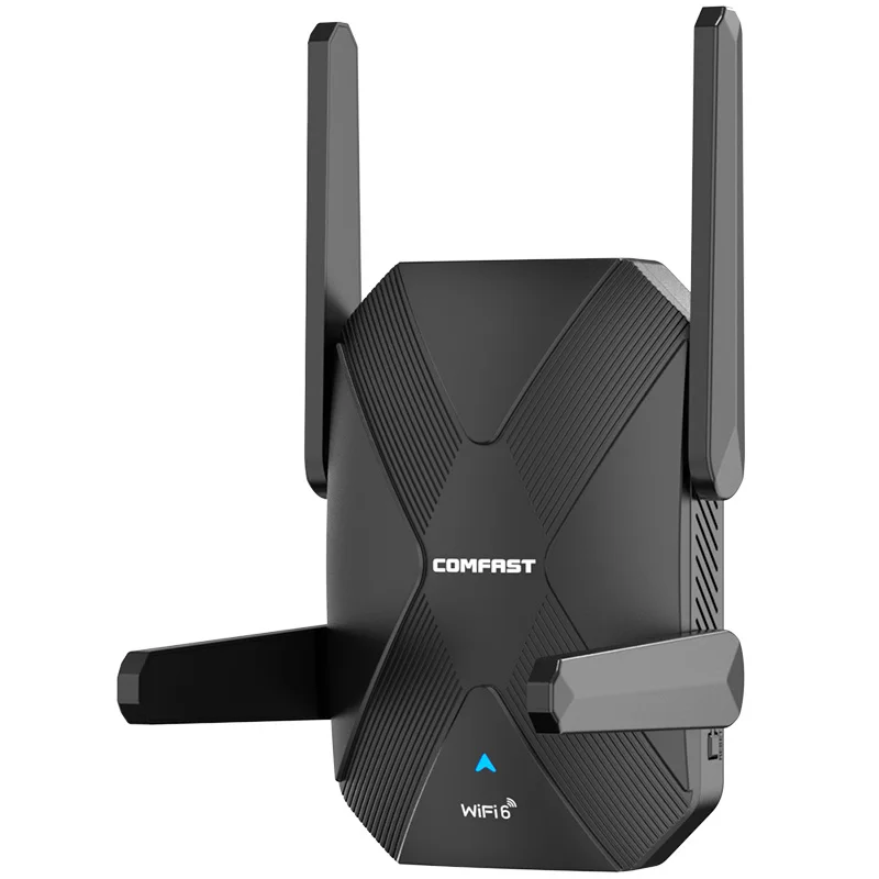 COMFAST RTL8197H Chipset Dual Band Network Range Repeater WPS WiFi6 1500mbps WiFi Extender