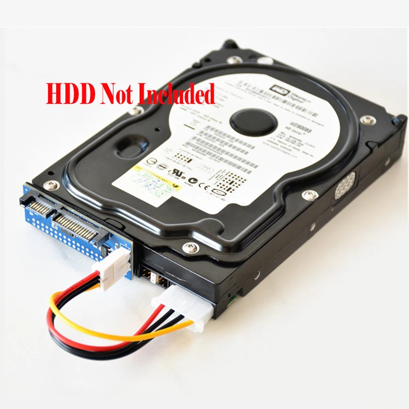 HDD 3.5 IDE to SATA Adapter Hard Disk Converter PATA IDE 39/40Pin to SATA 22Pin Hard Drive Connector With Data Cable