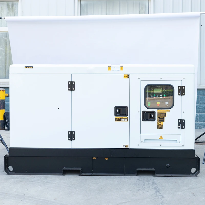 Super Silent Electric Motor Generator Ats Remote Control Container Type 24 26 kw 32 kva 40 kw Smart generators For Home Use