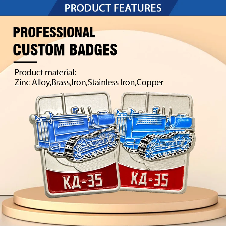 Manufacturer Custom Wholesale Metal Badge Plated Enamel Pins Logo Pin