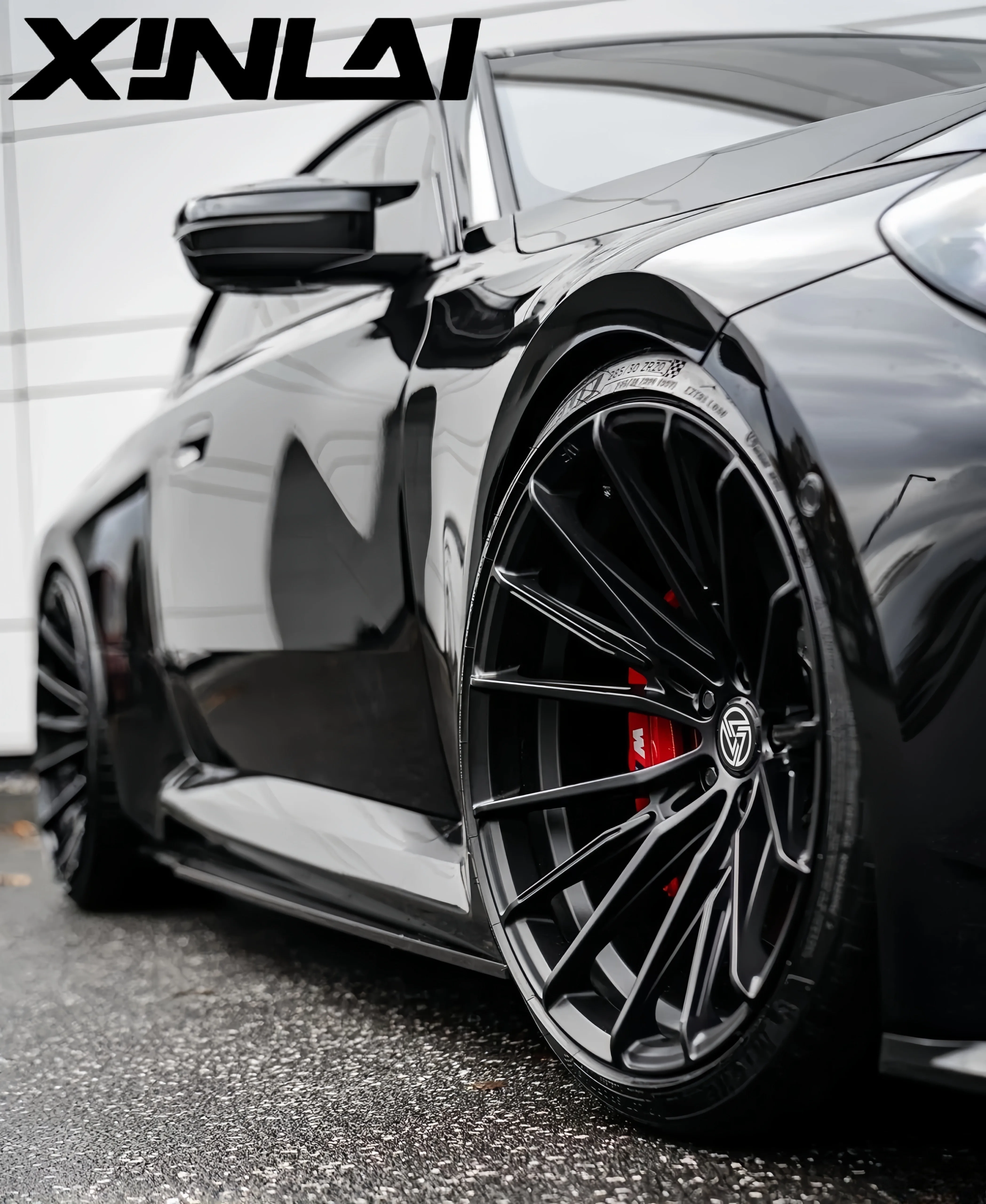 XL Custom Deep Concave Design 5x112/114.3/120 19 - 22Inch 1/2 Piece ...