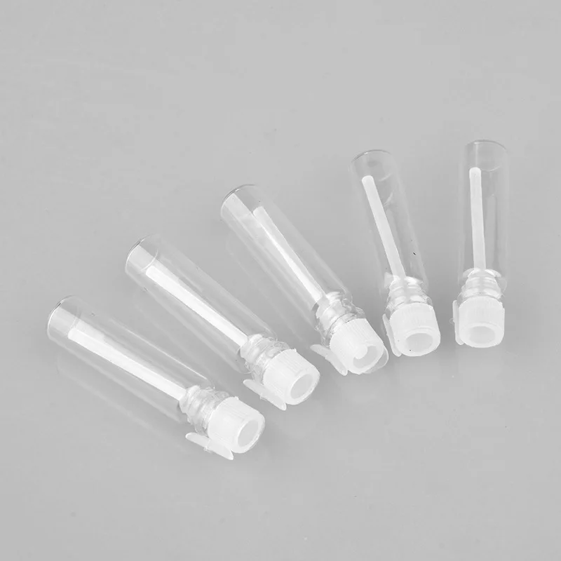 Wholesale 1 ml Glass Perfume Sample Bottles Cosmetic Mini Perfume