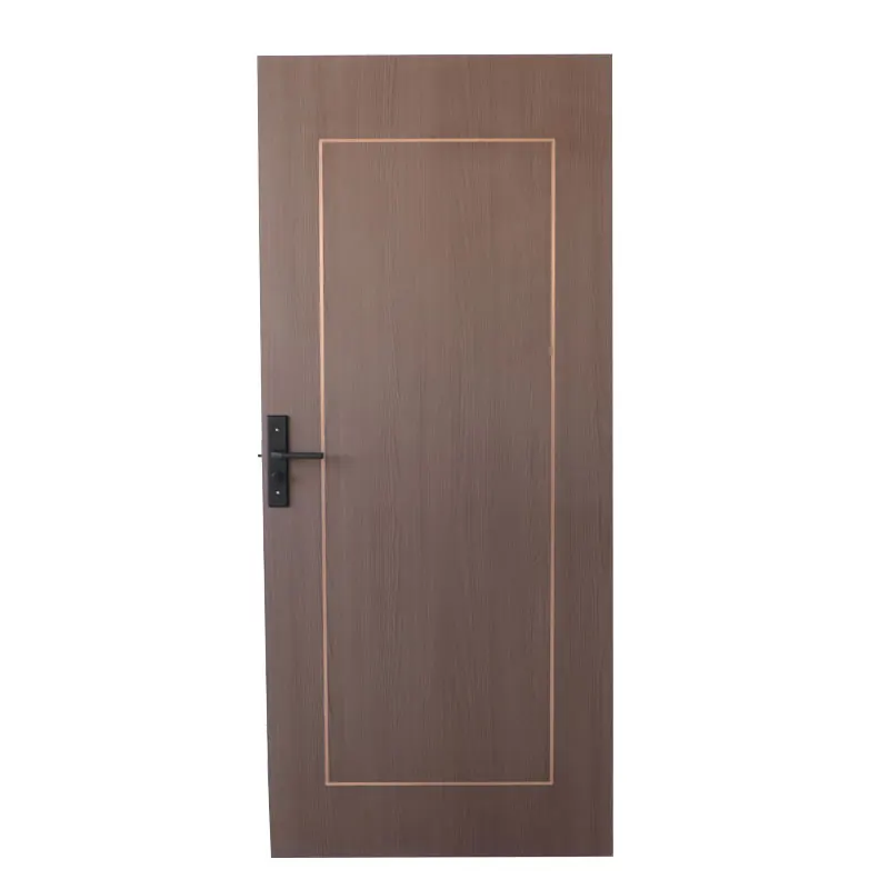 Oem Odm Factory PVC Sheet For Door Full Colors Customization Without Frame Wpc Doors For Bathroom