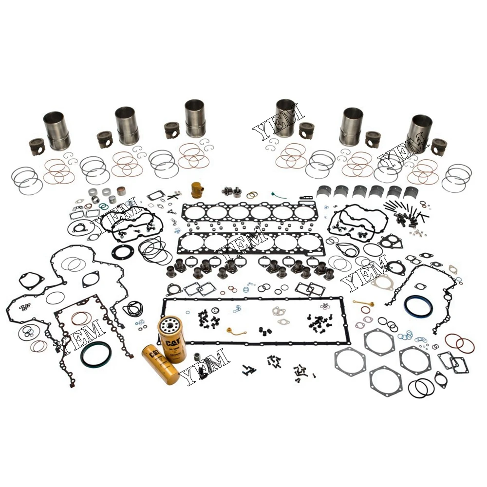 Construction Machinery 443-7481 KIT-ENGINE OVERHAUL (SILVER) for Caterpillar
