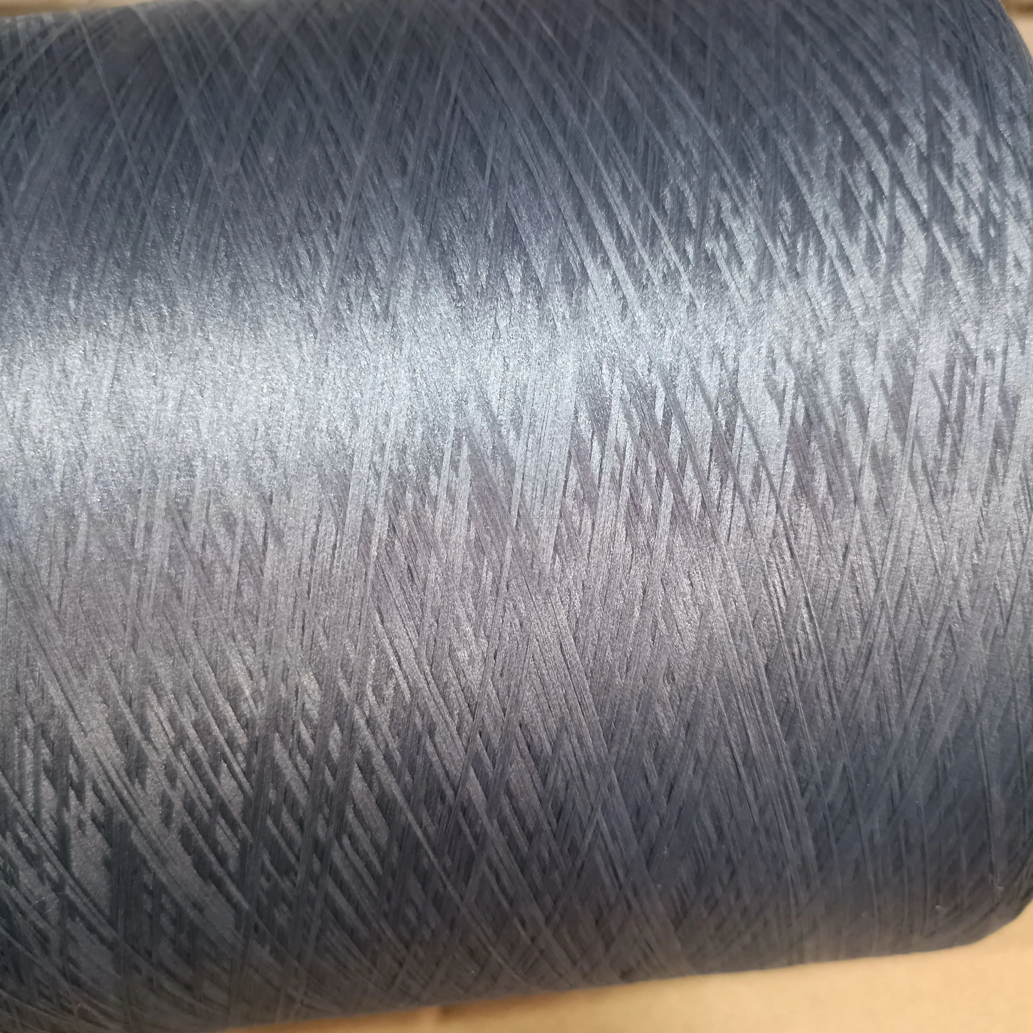 100 Spun Polyester Sewing Thread Dark Gray Recycled Polyester Yarn ...