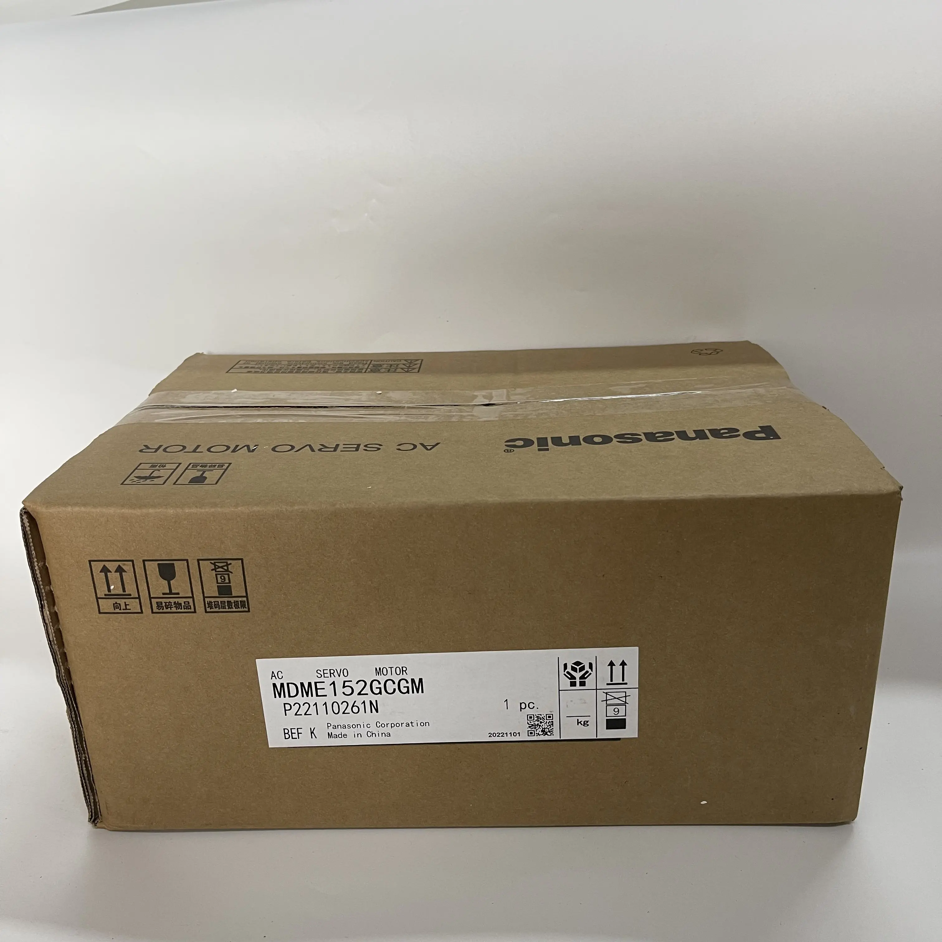 PANASONIC AC Servo Motor MDME152GCGM