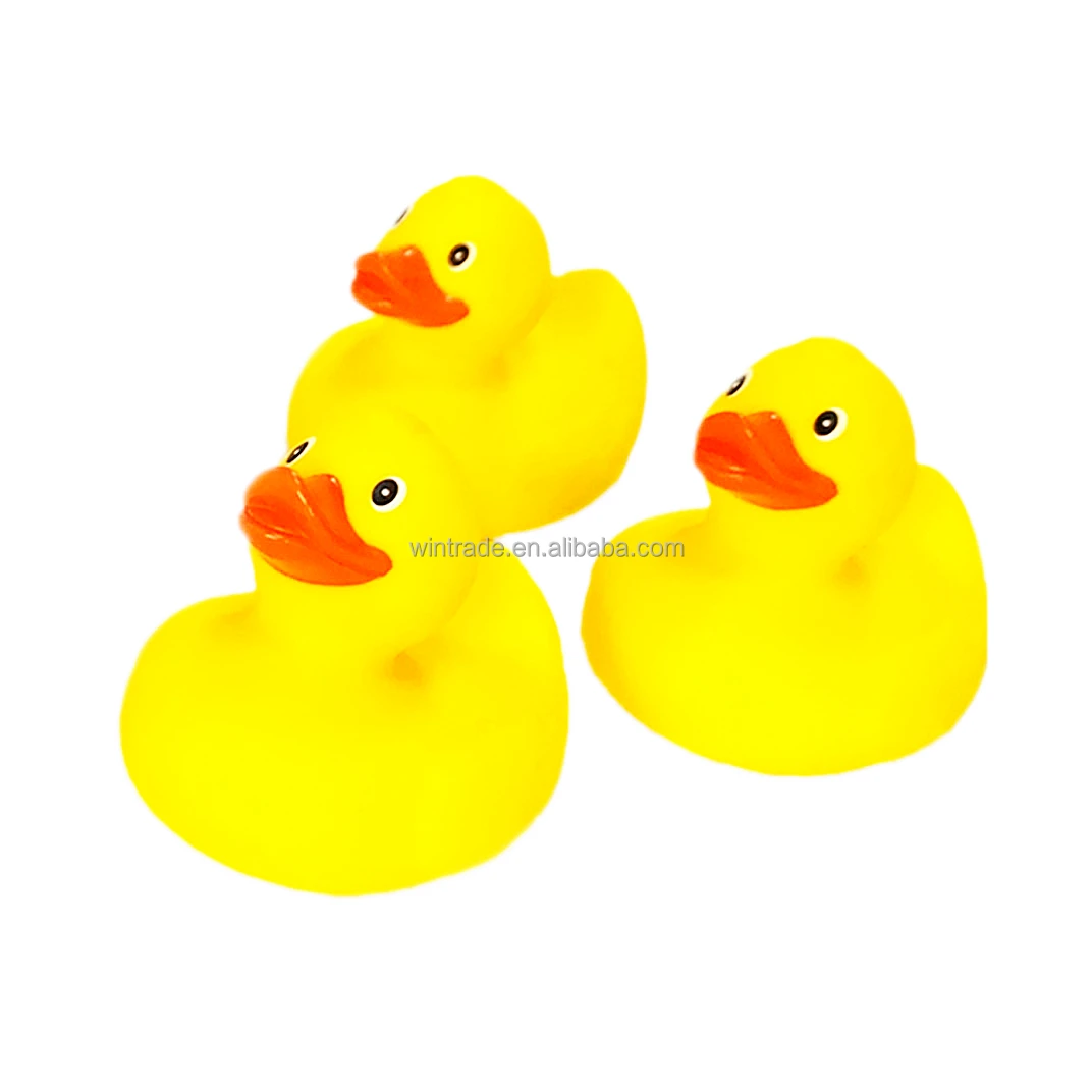 Высококачественная резиновая смешная утка 10 см Игрушки для ванны оптом рекламная с пользовательским логотипом
