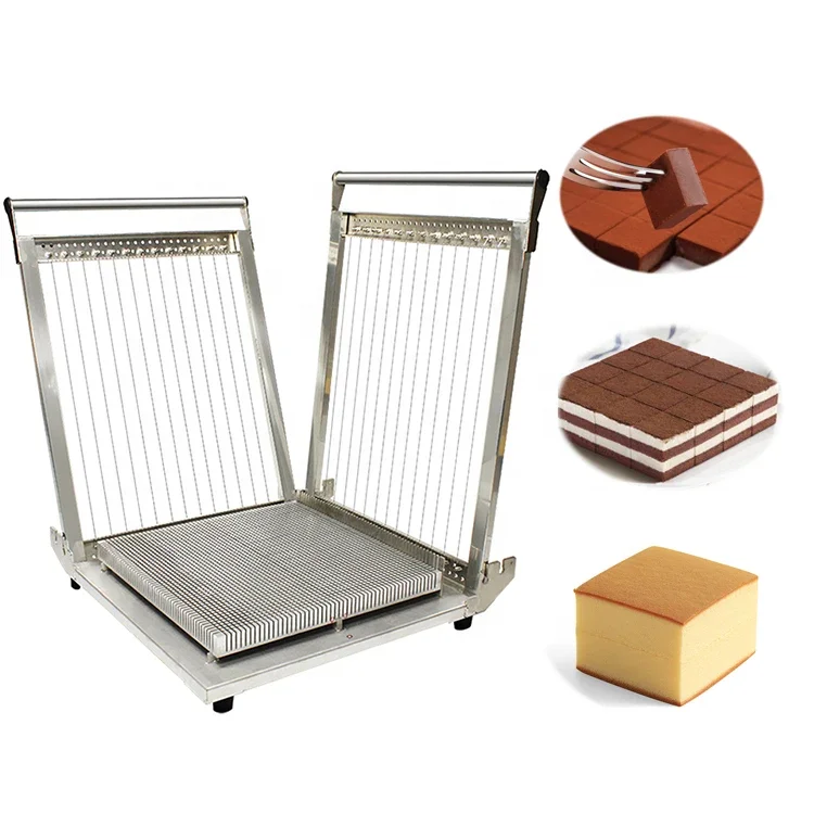 Stainless Steel Chocolate Cutter Machine Soft Sweets Cheese Block Cutting Machine Manual Operation Chocolate Dividing Machine - Image 2