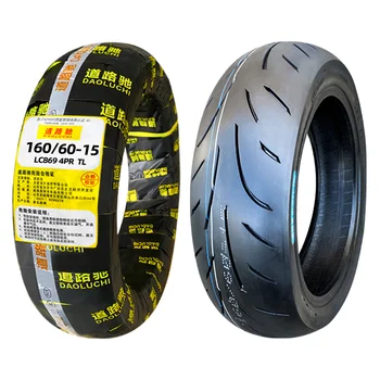 High quality 160/60-15 motorcycle tire with one year warranty with ISO9001 ,CCC , DOT , E-MARK