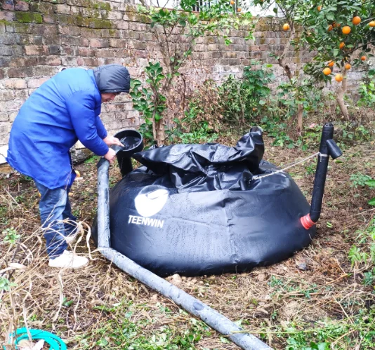 DIY Biogas Digester Domestic Biogas Generator Biogas Production Plant for Cow Farm