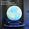 Black base-White lighting Administrative blue globe