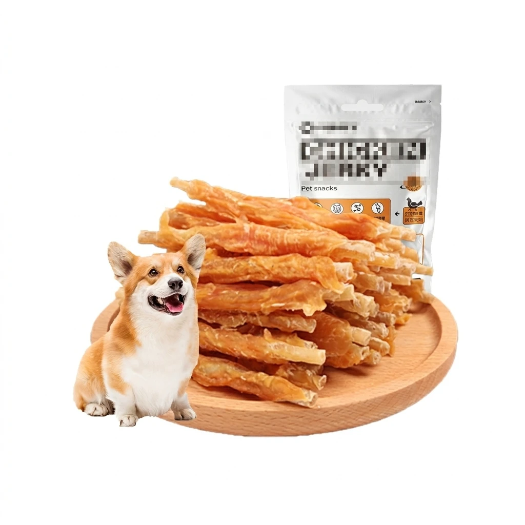 FDA Factory Direct Chicken Wrapped Cowhide Roll Dog Chews Long Lasting for Dental Health and Boredom Relief Natural Dog Chews