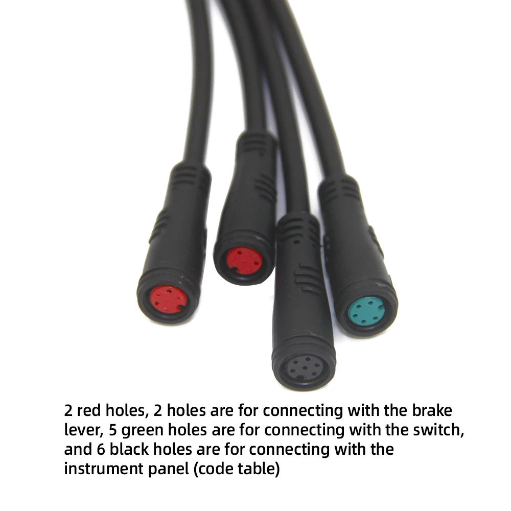 Original M4 Wiring Harness 4-Pin Controller Dashboard Connect Cable for Kugoo M4 Electric Scooter Integrated Kids' Scooters