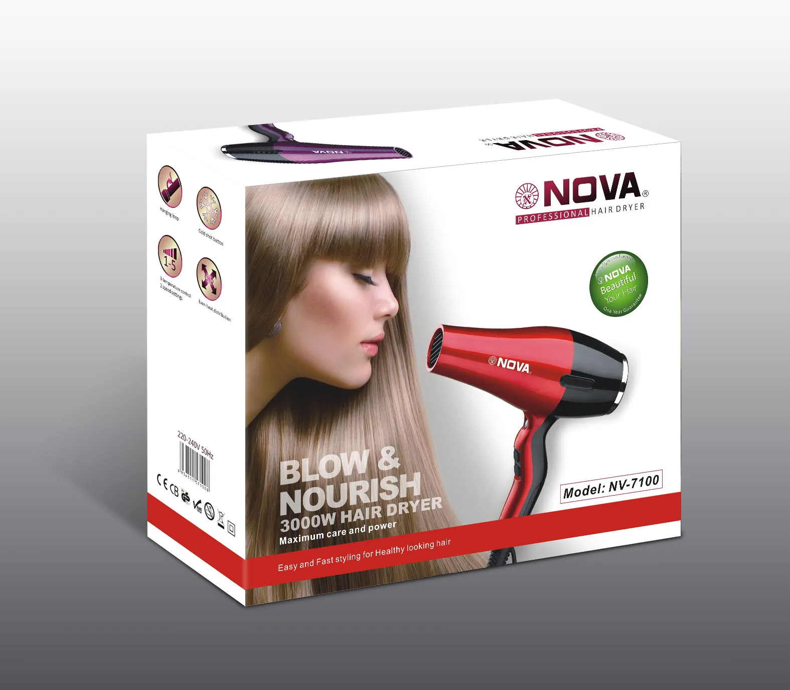 SECADOR NOVA NV7100 - Compras-flash.com