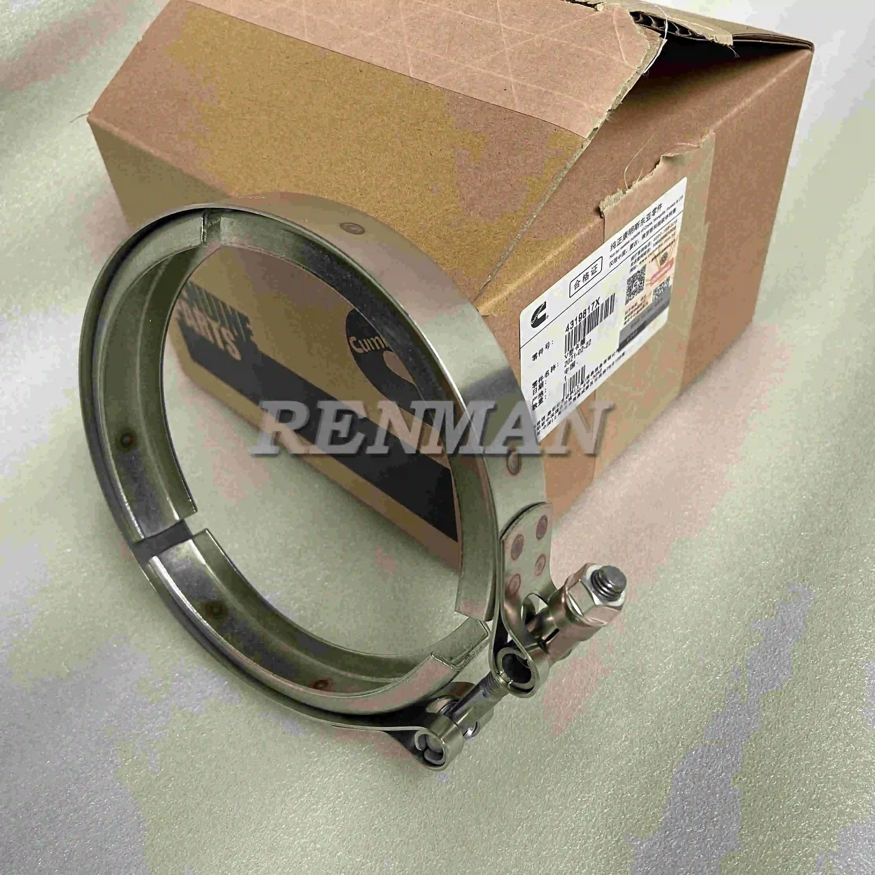 Wholesale Cummins Engine ISM QSM M11 QSM11 V Type Clamp 4319817  