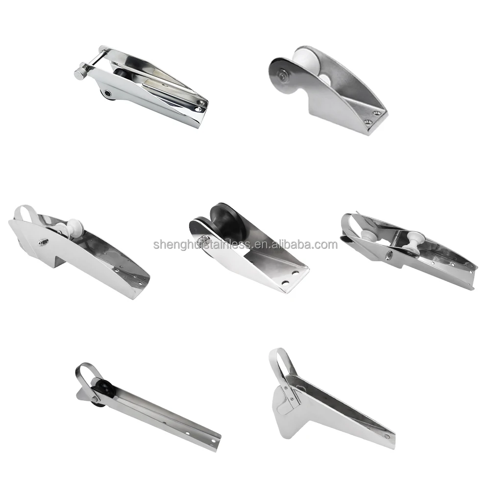 New and Used Stainless Steel Marine Hardware Accessories-Anchor Bow Roller Wheel Stanchion Steering Wheel-for Boats