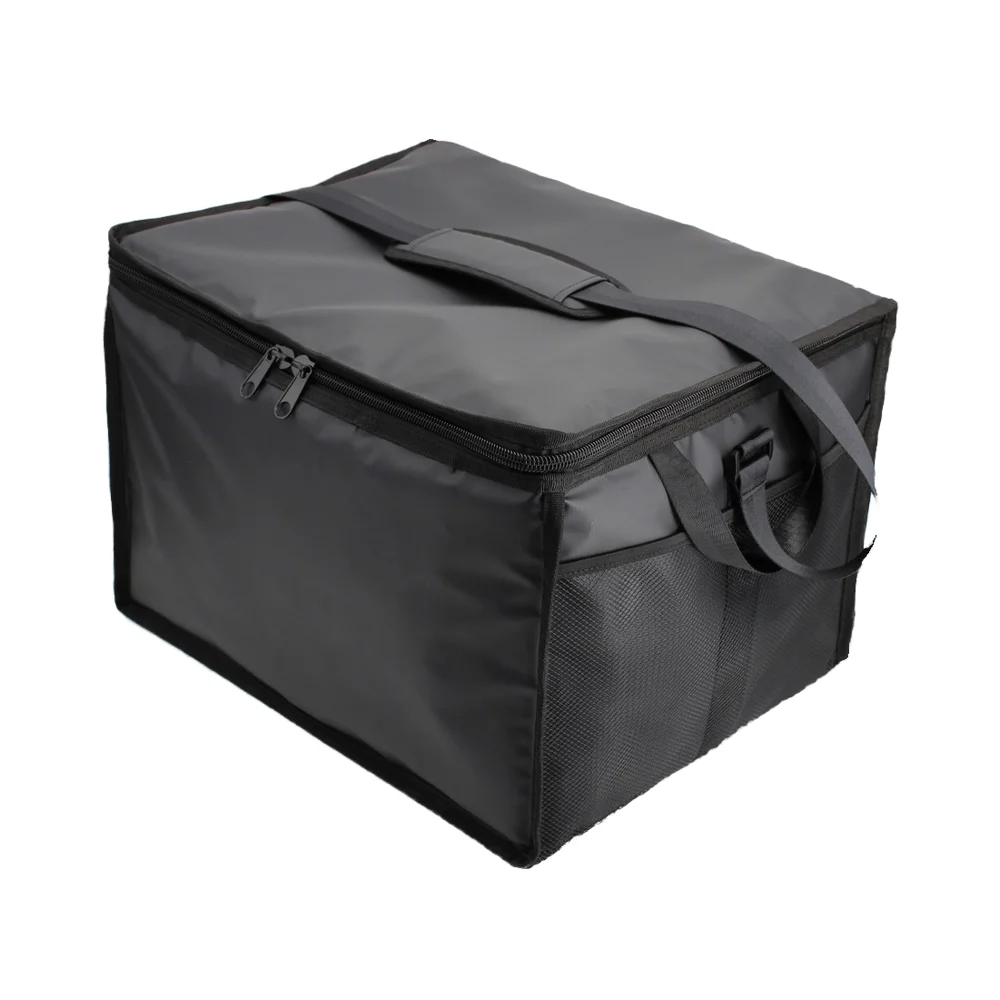 product customized cooler bag waterproof restaurant thermal insulation delivery bag large capacity food warmer bag-5