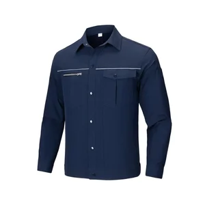 Professional Workwear Factory Construction Worker Long Sleeves Clothes Work Uniform