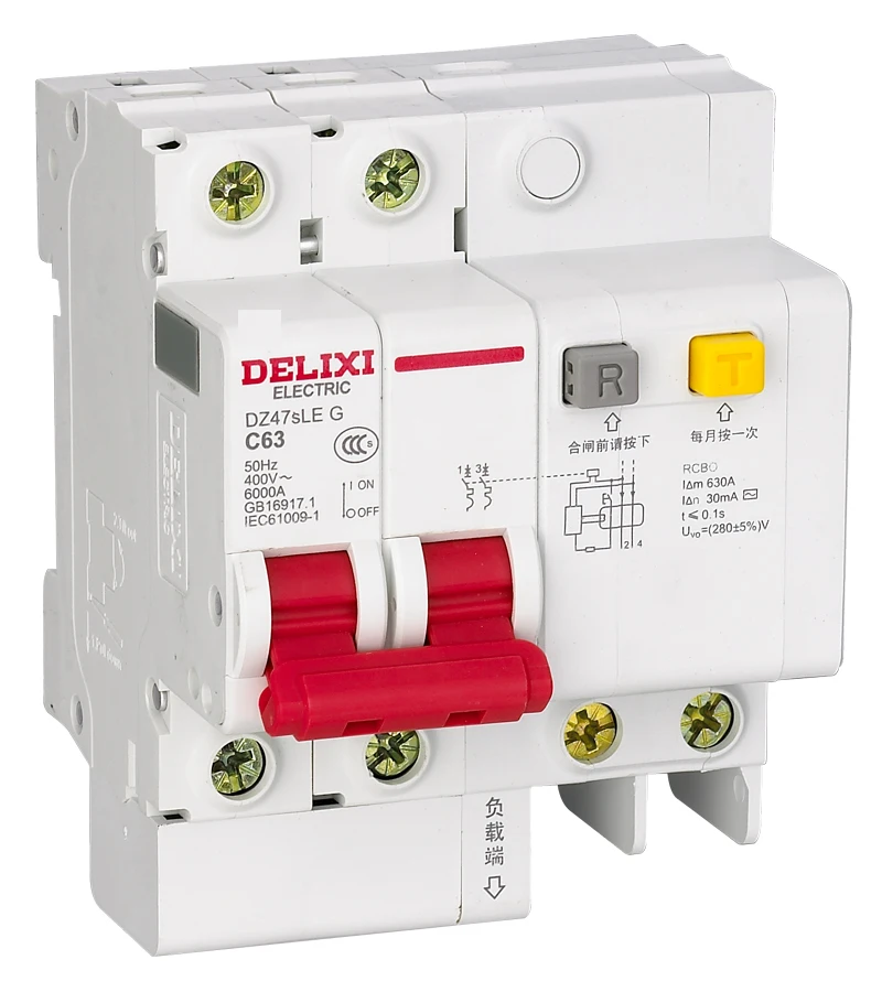 Автоматический выключатель 3p n. Dz47 c63 автоматический выключатель. Автомат delixi dz47-c16. Delixi Electric c63 автомат. Delixi dz47sle УЗО.