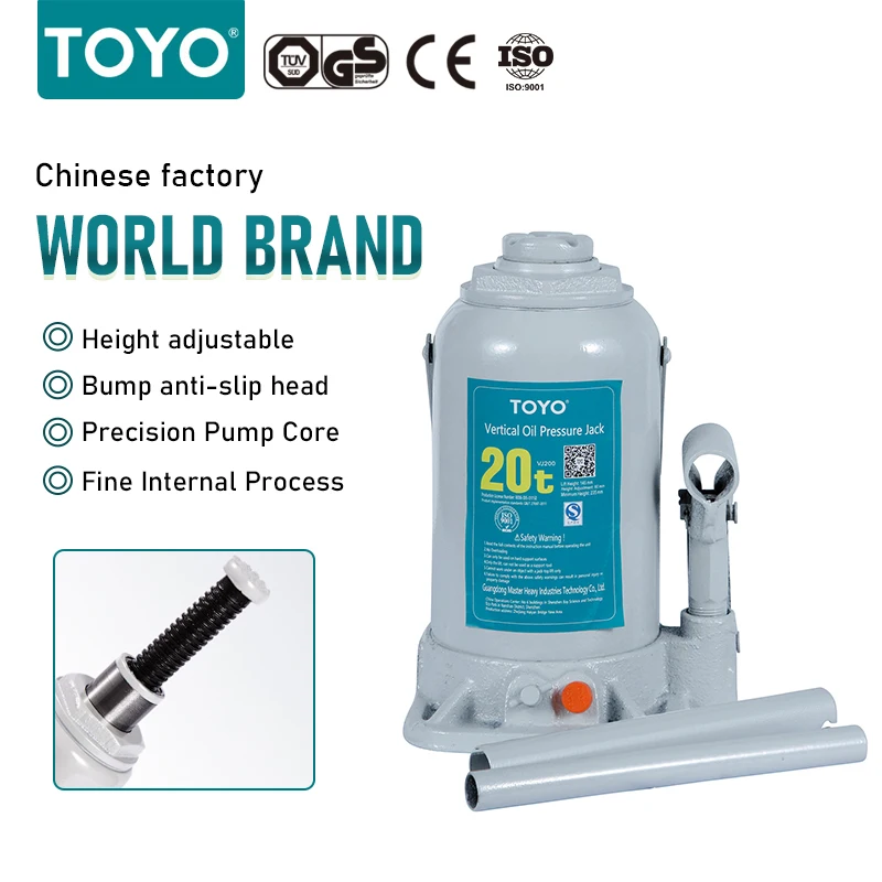 Высококачественные автомобильные домкраты Toyo, 5 тонн, 8 тонн, 50 тонн, 100 тонн, гидравлический домкрат для грузовиков