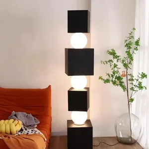 Eternal Pillar Cascade Smart Home Floor Lamp Elegant Cascade Lighting for Grand Lobby and Foyer for Designer Spaces